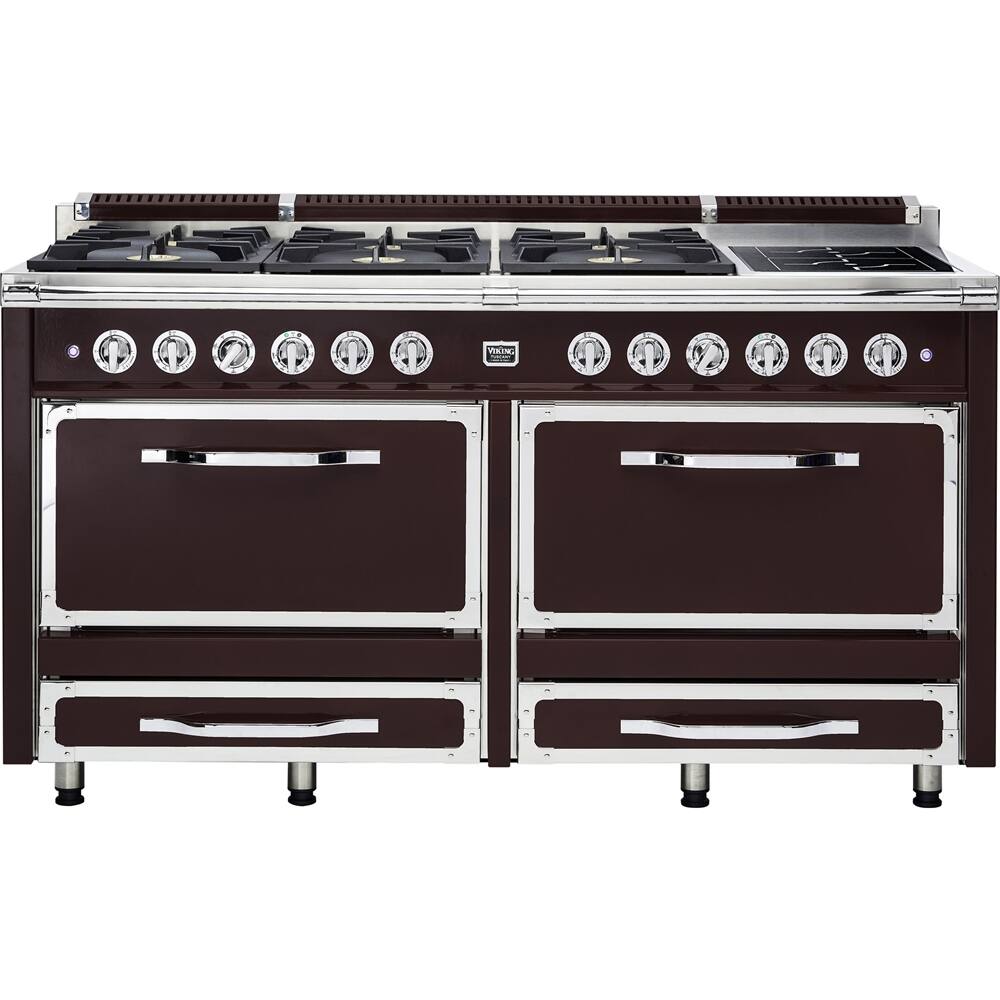 Best Buy Viking Freestanding Double Oven Dual Fuel Convection Range