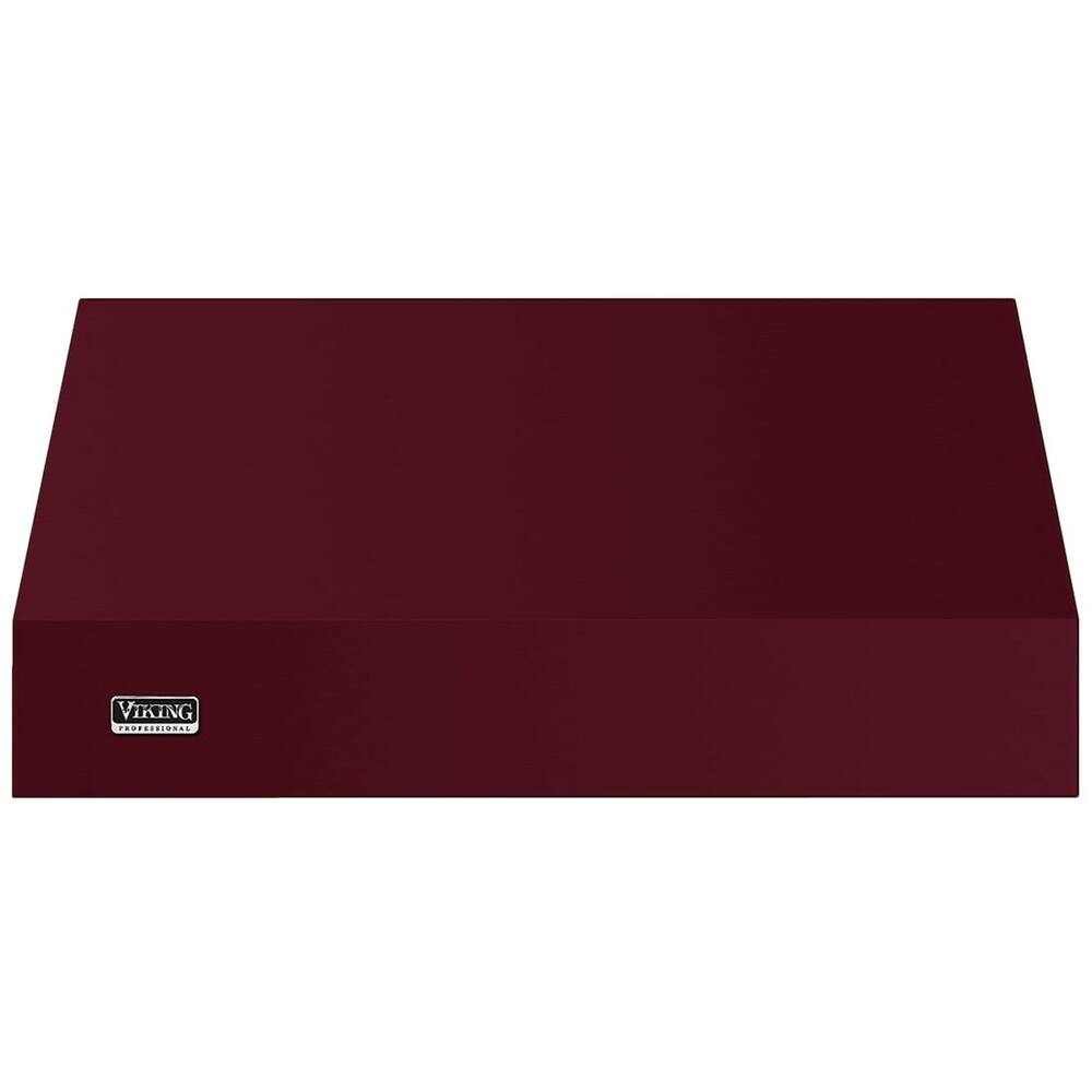 Front. Viking - Professional 5 Series 30" Range Hood - Burgundy.