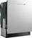 Angle. Insignia™ - 24" Top Control Built-In Dishwasher - White.