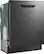 Angle. Insignia™ - 24" Top Control Built-In Dishwasher - Black Stainless Steel.