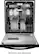 Alt View 14. Insignia™ - 24" Top Control Built-In Dishwasher - Black Stainless Steel.