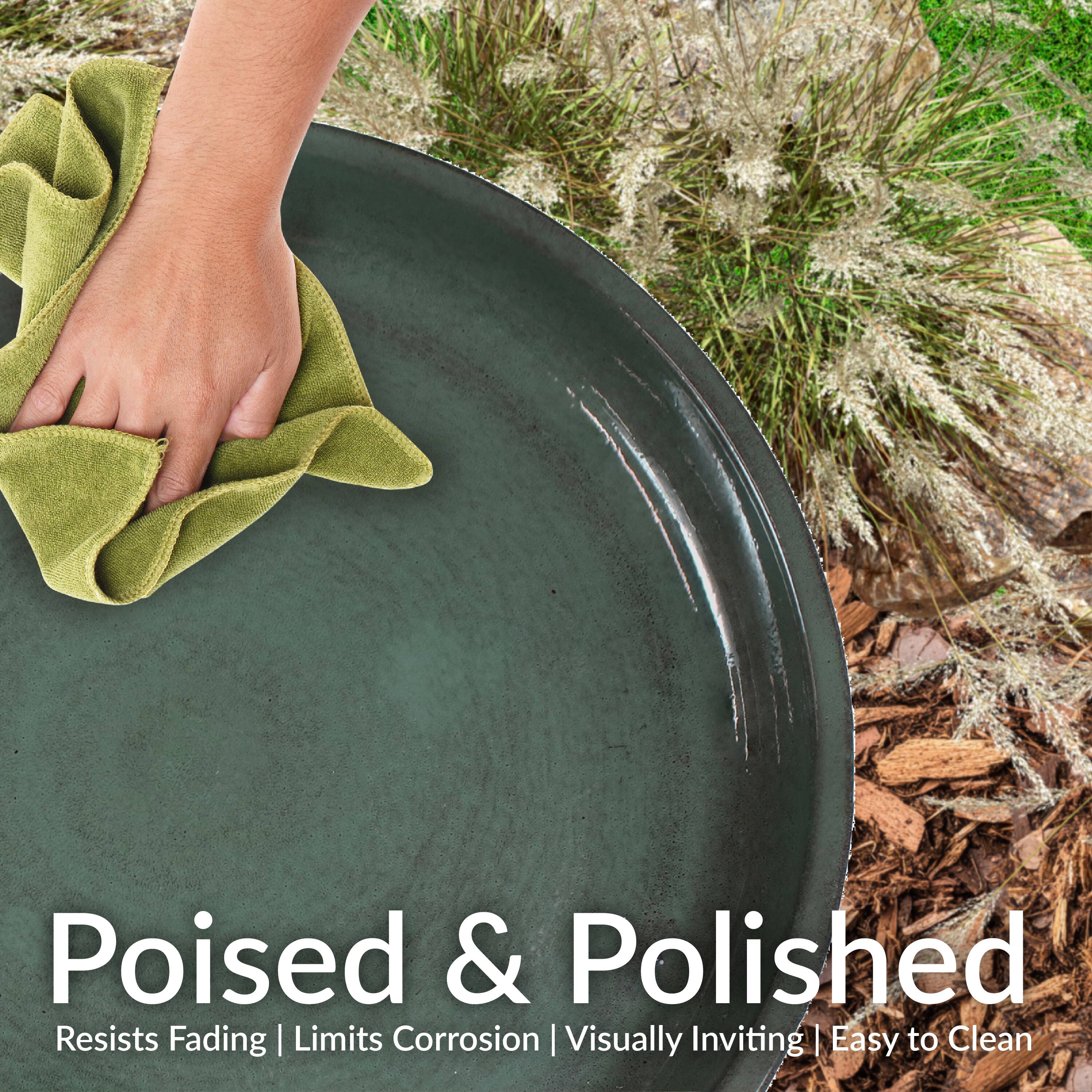 Poised & Polished  
Resists Fading | Limits Corrosion | Visually Inviting | Easy to Clean