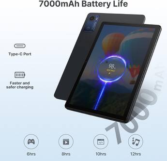 MEIZE Android 16 Tablet 10.1 Inch 2026 Newest, Tablet with 12GB MEIZE Android 16 Tablet 10.1 Inch 2026 Newest, Tablet with 12GB