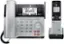 Alt View 11. AT&T - TL86103 DECT 6.0 2-Line Expandable Corded/Cordless Phone with Bluetooth Connect to Cell and Answering System - Silver/Black.
