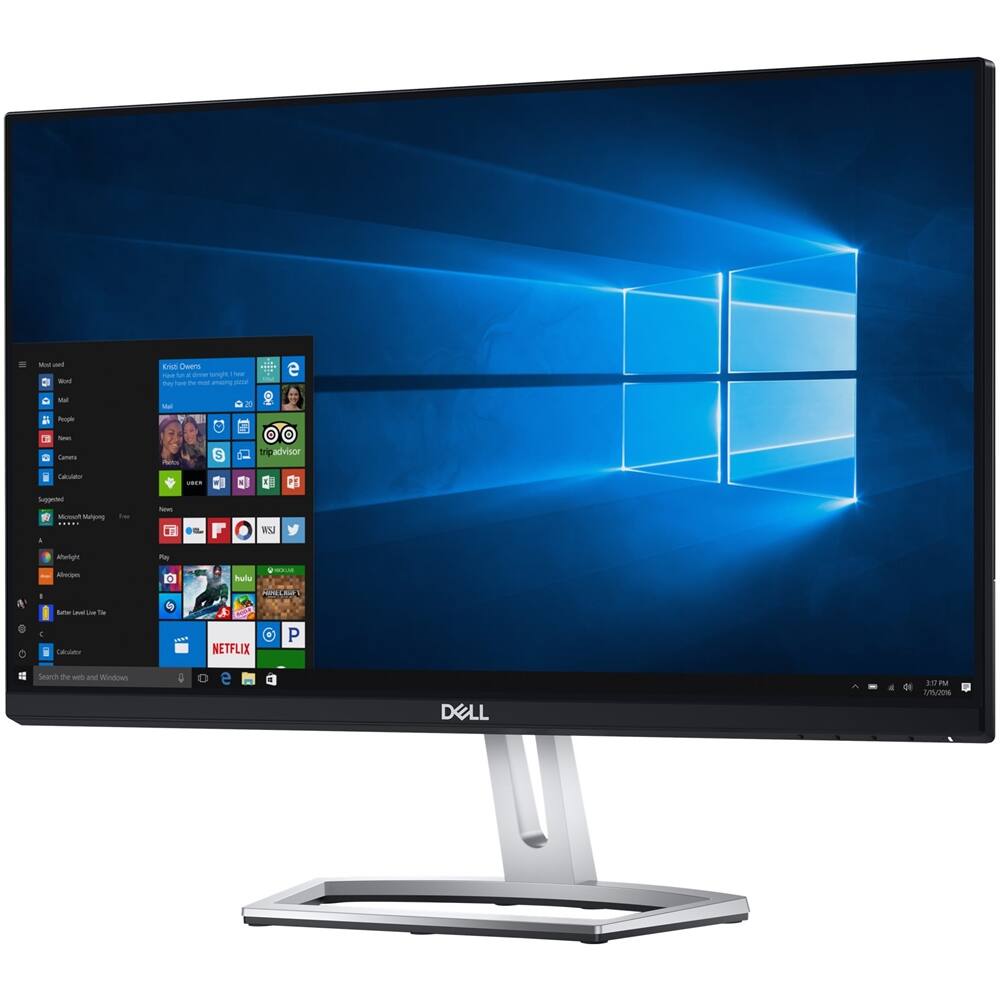 Dell - S2318HX 23" IPS LED FHD Monitor - Black - Larger Front