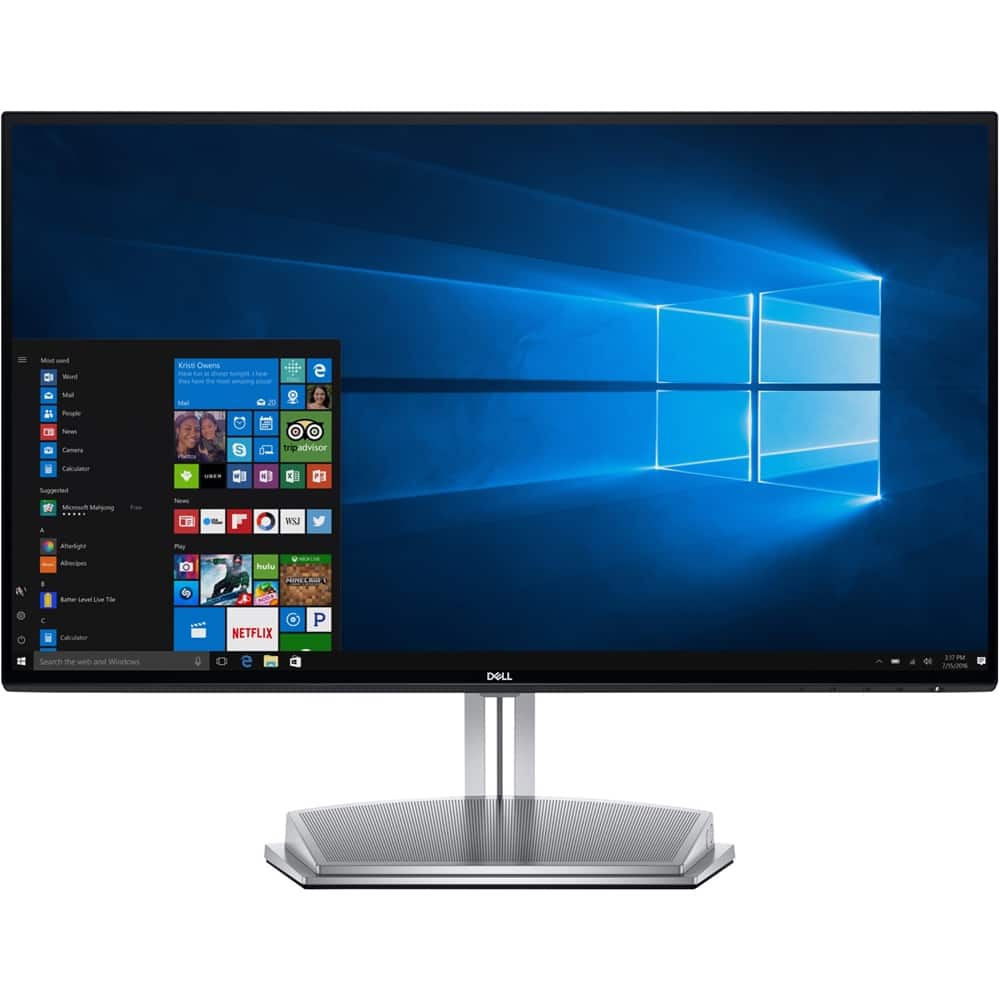 Dell - S2418H 24" IPS LED FHD Monitor - Black - Larger Front
