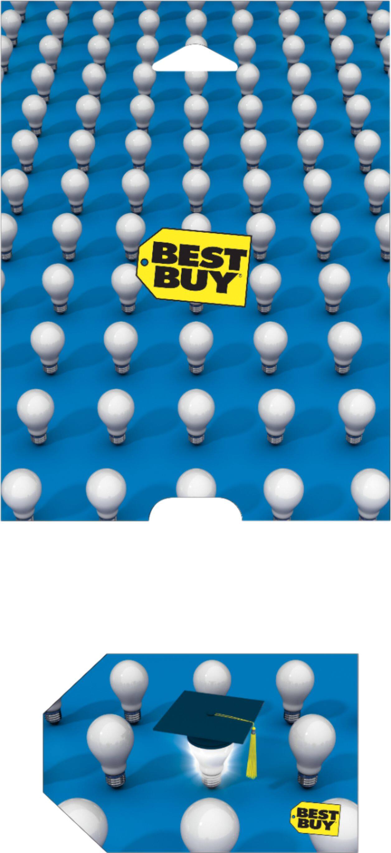 Front Zoom. Best Buy® - $100 Graduation Light Bulb Gift Card.
