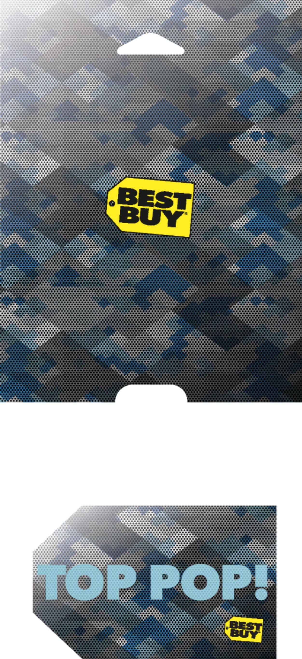 Front. Best Buy® - $25 Fathers Day Top Pop Gift Card.