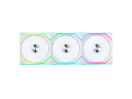 Lian Li - UNI FAN SL Wireless 120 Reverse Blade Triple Pack - White
