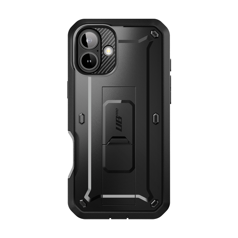 SUPCASE - iPhone 16 6.1 inch Unicorn Beetle PRO Rugged Case - Black