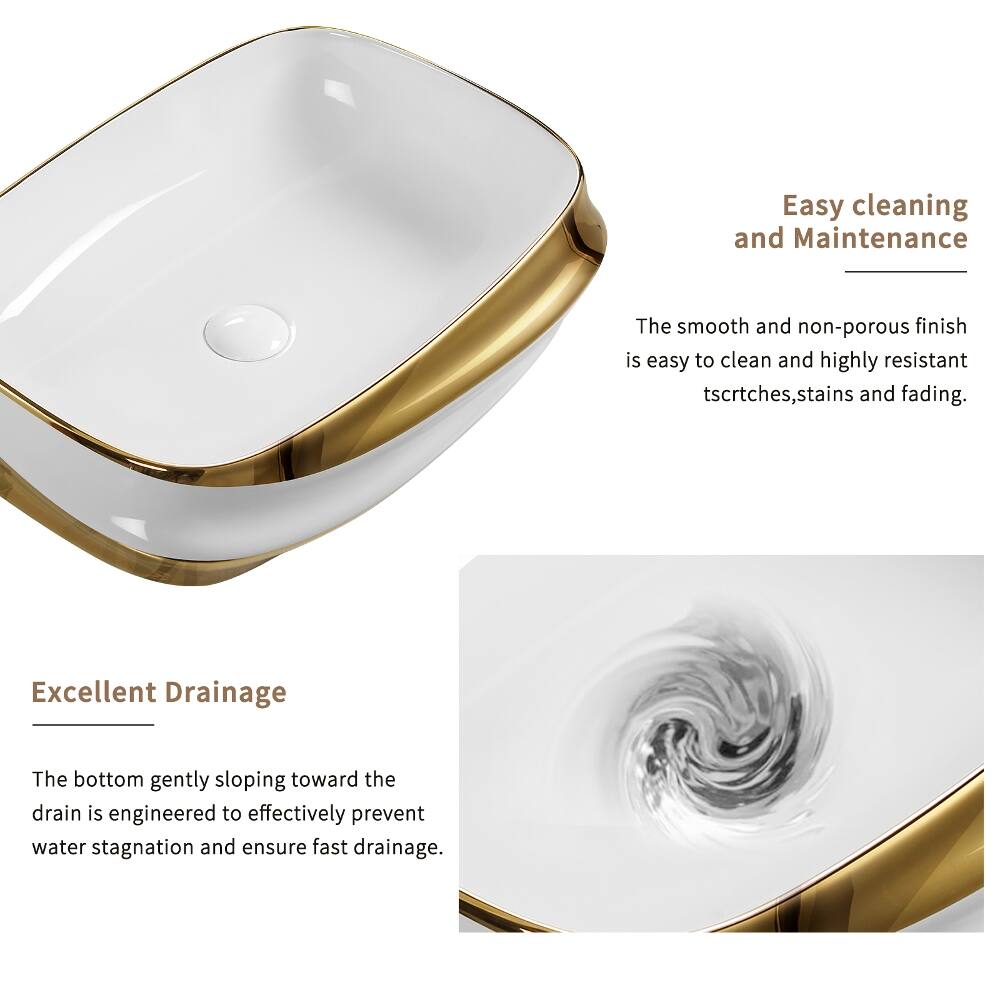 Easy cleaning and Maintenance  
The smooth and non-porous finish is easy to clean and highly resistant to scratches, stains and fading.  

Excellent Drainage  
The bottom gently sloping toward the drain is engineered to effectively prevent water stagnation and ensure fast drainage.