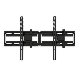Dazzed Corner - Extendable Tilting TV Wall Mount for 32-90'' TVs, Low Profile, 110 lb - Black
