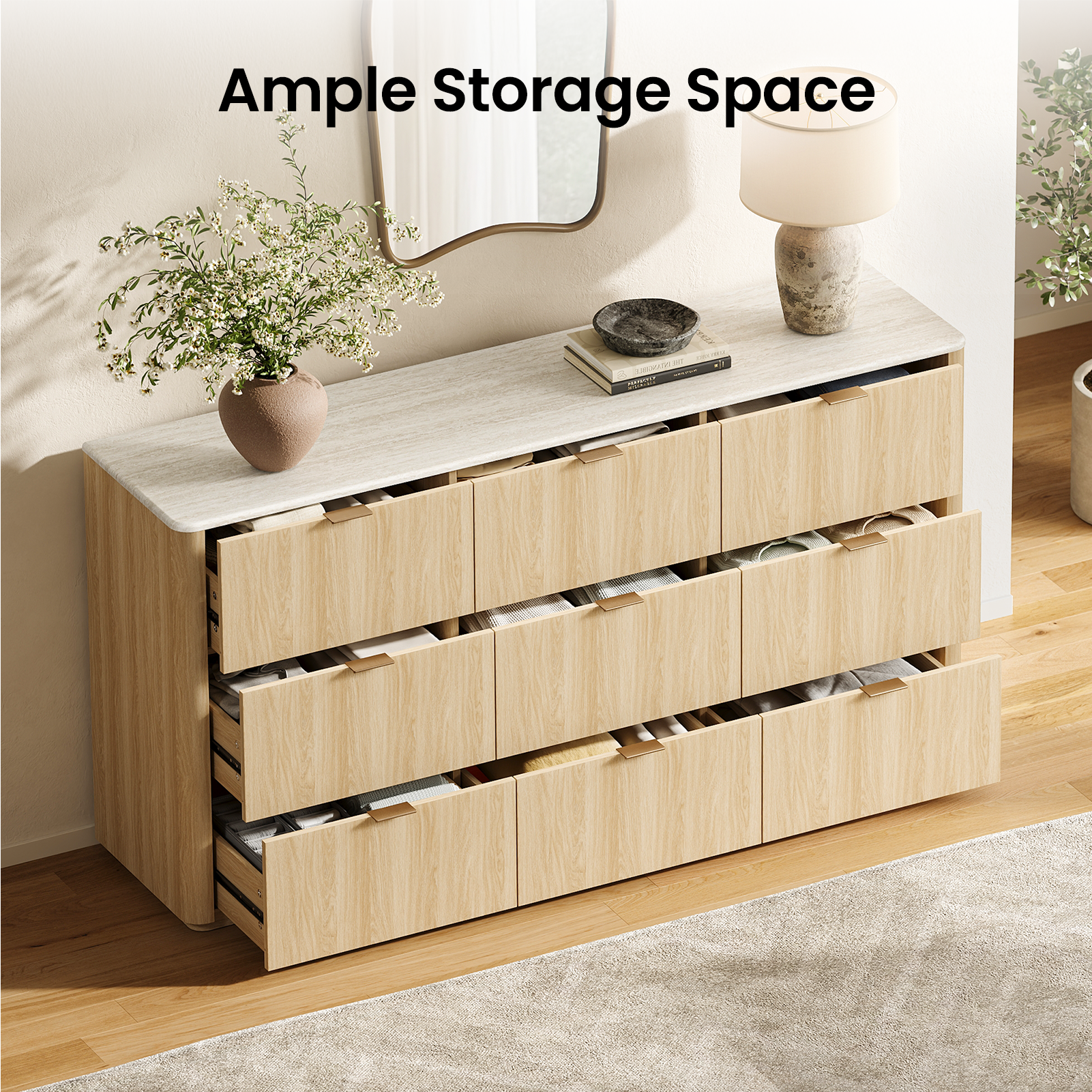 Ample Storage Space