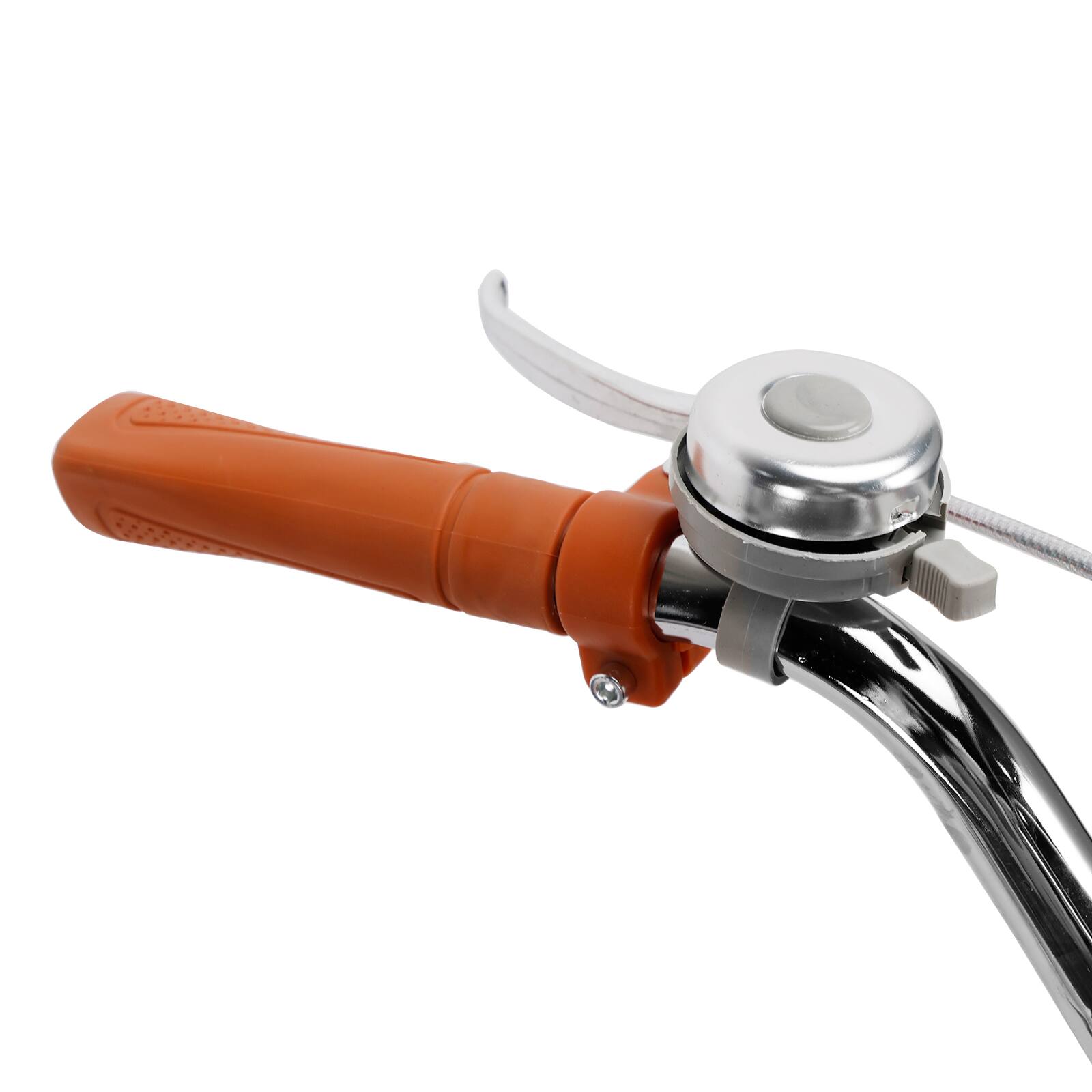 Alt View 9. Topteng - 24" Beach Cruiser Bike for Men/Women with Cup Holder, High Carbon Steel Frame, Dual Brakes, Rear Rack and Basket, Green - Green.