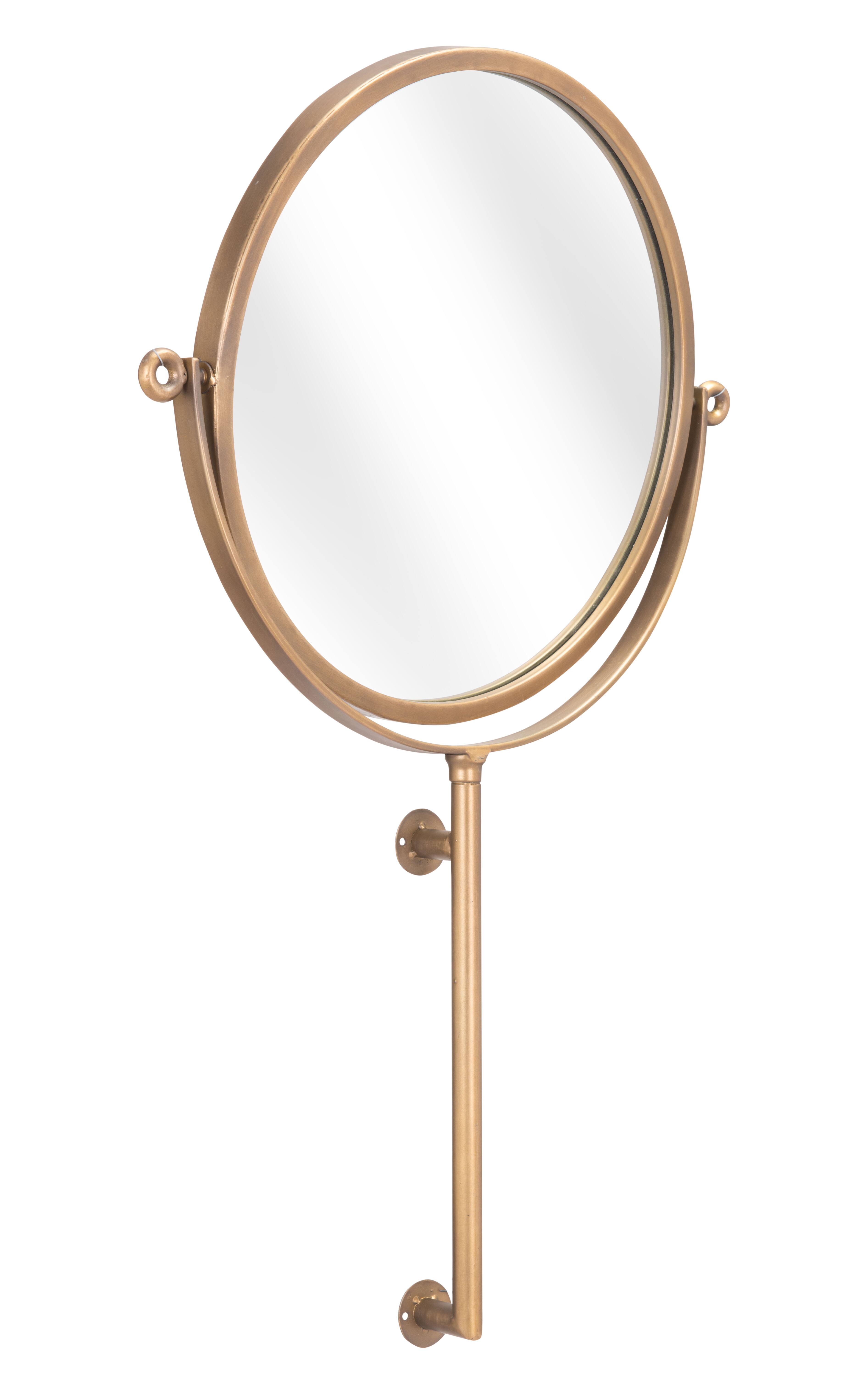 Alt View 2. Hivvago - Bernis Mirror Brass - Brass.