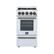 Front. Forno Appliances - Lamazze 2.05 Cu. Ft. Freestanding Gas Range - White.
