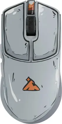 Higround - Yuma Wireless Mouse - Wireless - CELSHADE
