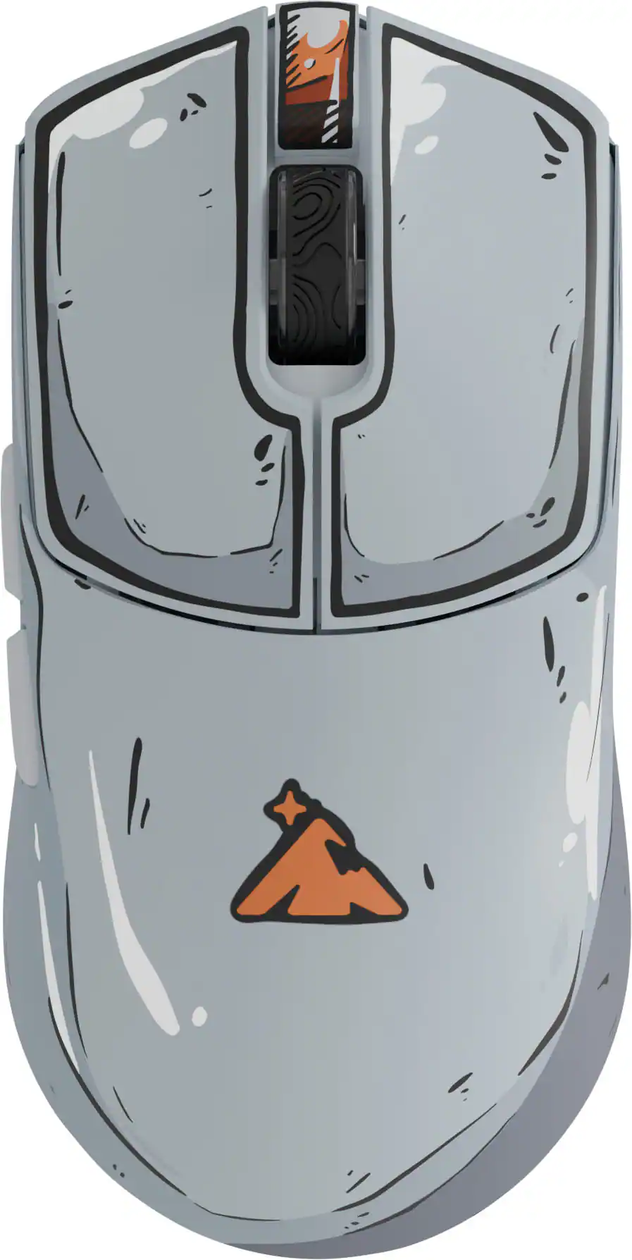 Higround - Yuma Wireless Mouse - Wireless - CELSHADE