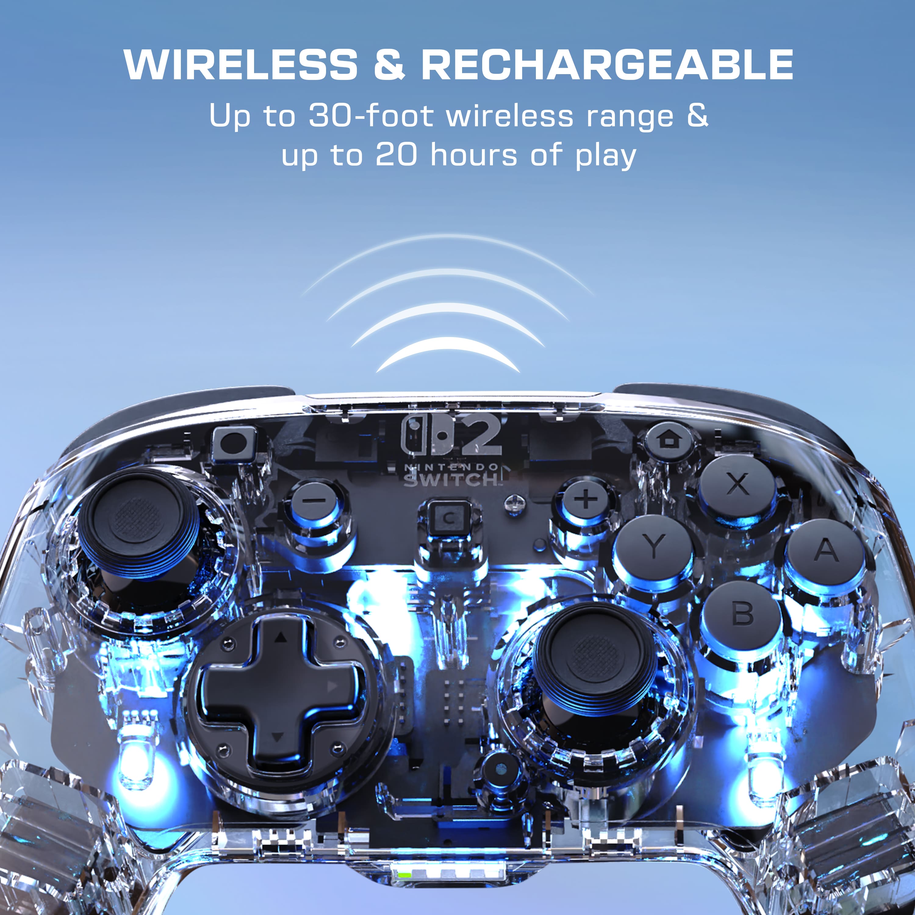 Turtle Beach Afterglow Wireless RGB Gaming Controller for Nintendo