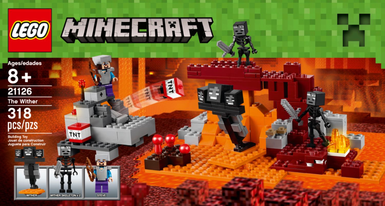 minecraft lego wither skeleton