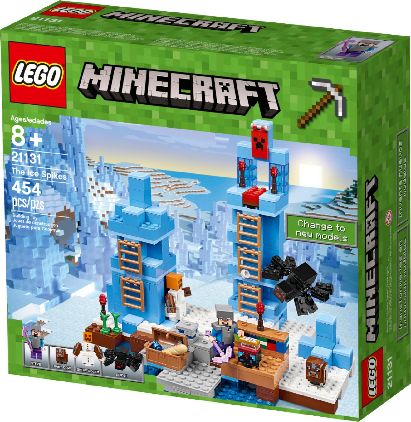 Best Buy: LEGO Minecraft The Ice Spikes 6174354