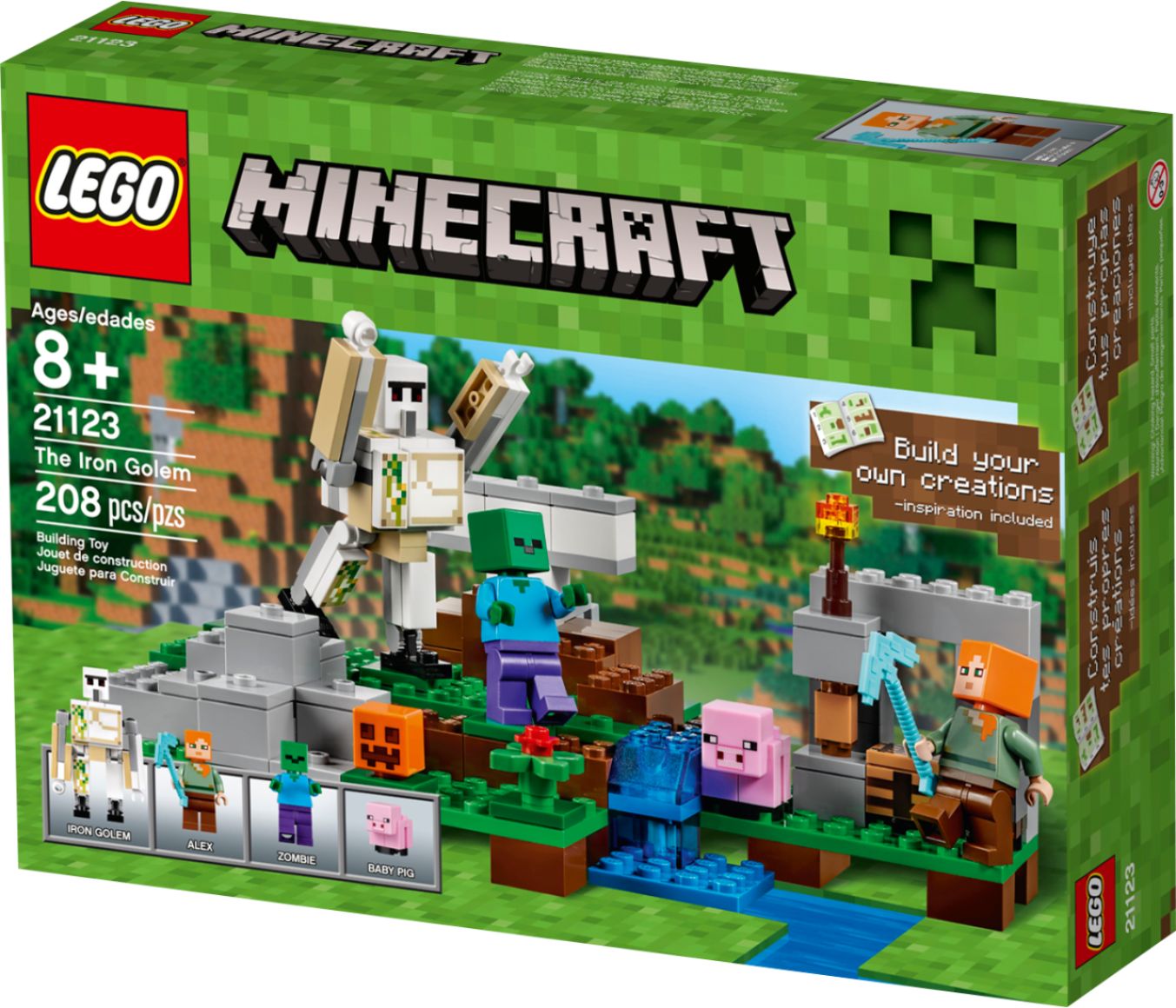 lego minecraft 21123
