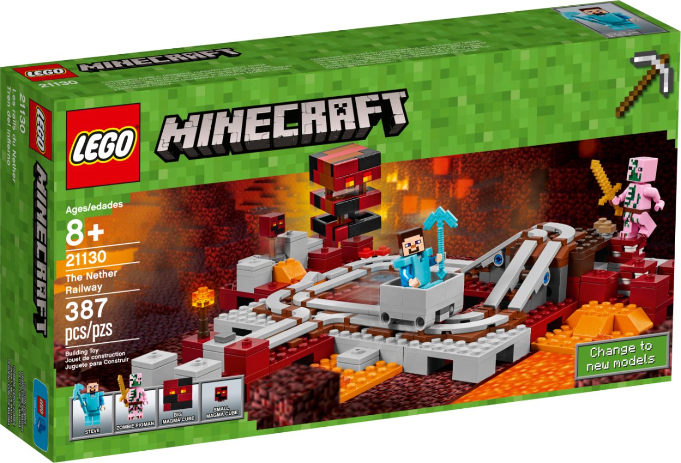 Best Buy: LEGO Minecraft The Nether Railway 21130 6174352