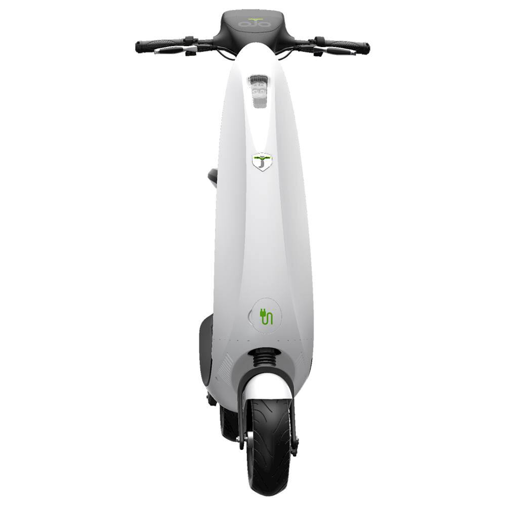 Front. Commuter Scooter - Gloss White.