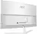 Back. AOC - 08 series C4008VU8 40" LED Curved 4K UHD Monitor - White/Silver.