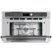 Alt View Zoom 13. Café - 1.7 Cu. Ft. Built-In Microwave - Stainless steel.