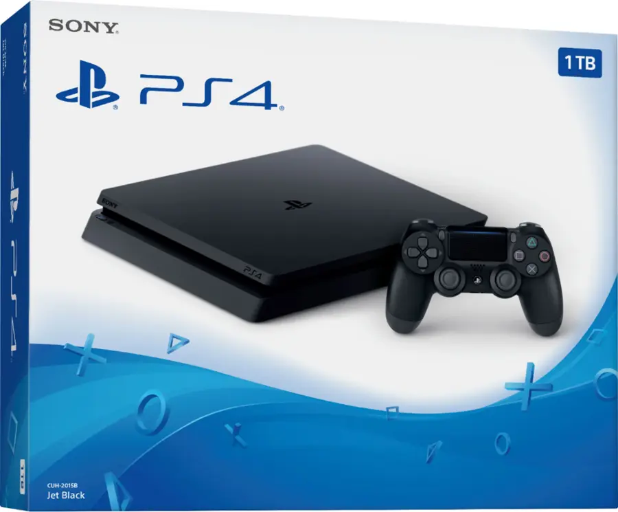 Alt View 12. Sony - PlayStation 4 1TB Console - Black.