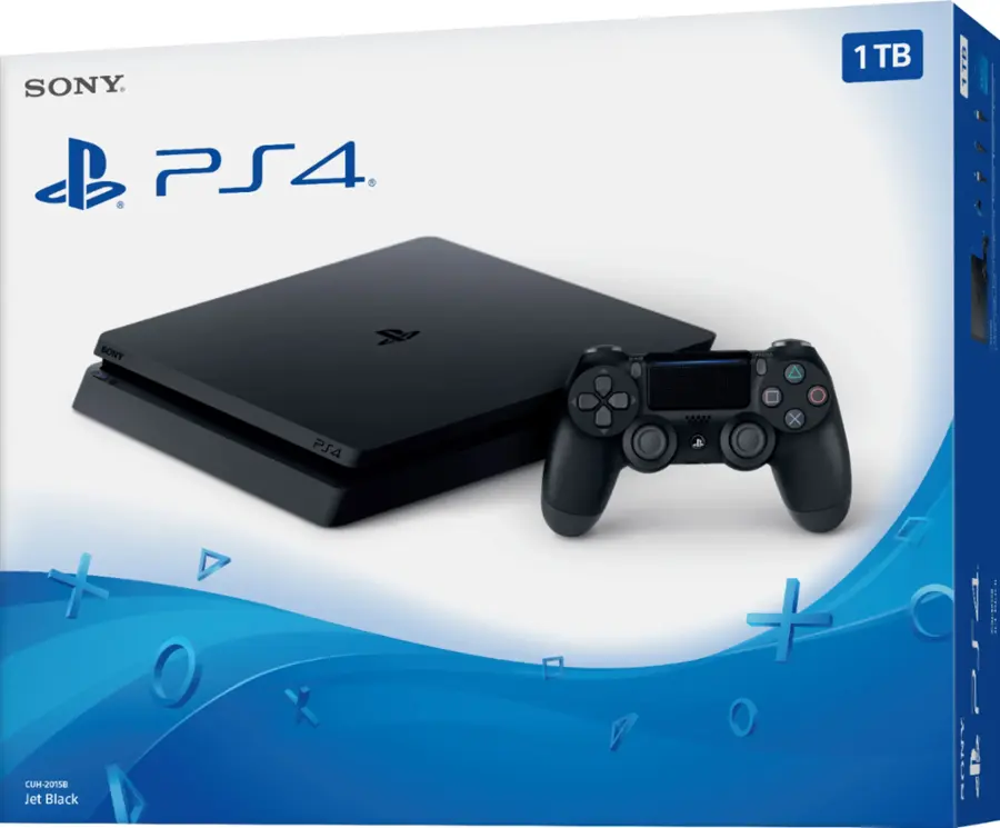 Alt View 13. Sony - PlayStation 4 1TB Console - Black.