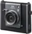 The image features a close-up of an Instax Wide Evo camera. The camera has a 16mm lens with a focal length of 2.4, and it can focus on objects as close as 1 meter away. The camera has a wide-angle lens, which allows for a broader field of view. The camera is designed to capture high-quality images and is equipped with a built-in flash system for low-light situations.