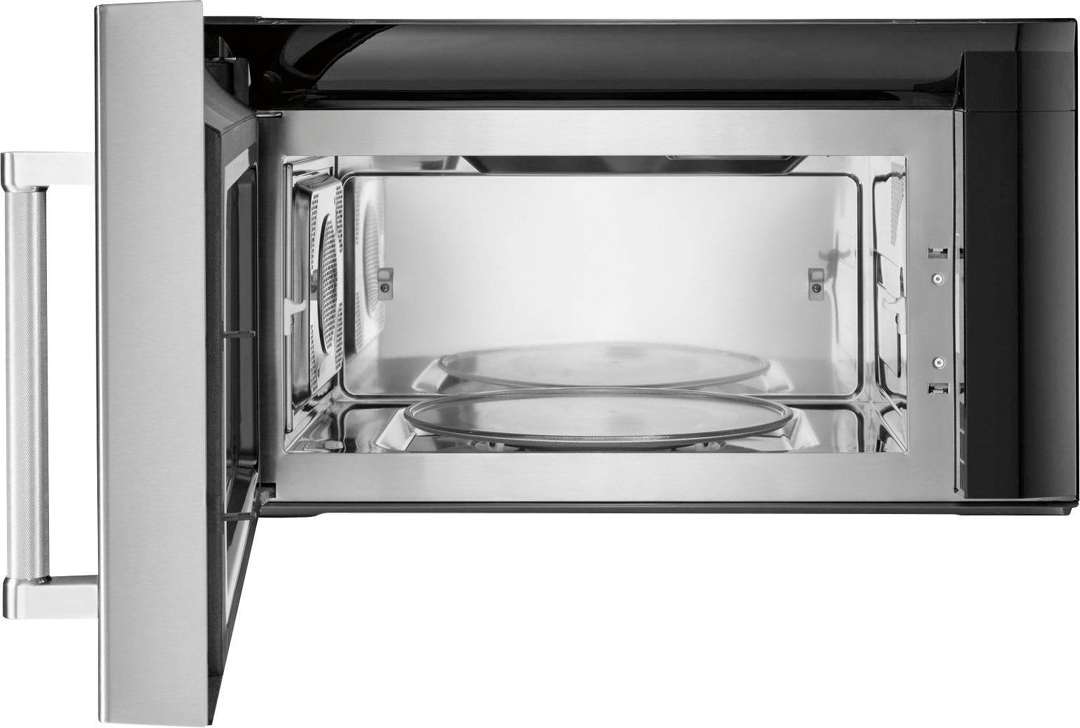 Alt View 11. KitchenAid - 1.9 Cu. Ft. Convection Over-the-Range Microwave with Sensor Cooking - Stainless Steel.