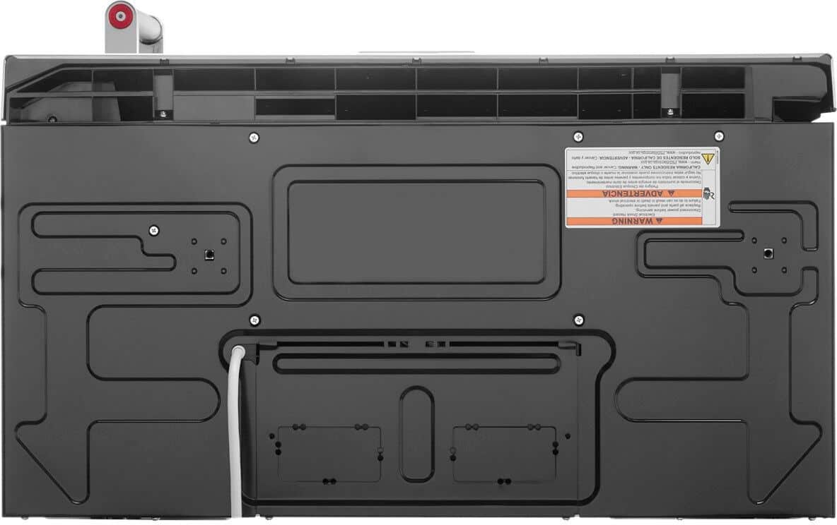 Alt View 16. KitchenAid - 1.9 Cu. Ft. Convection Over-the-Range Microwave with Sensor Cooking - Stainless Steel.