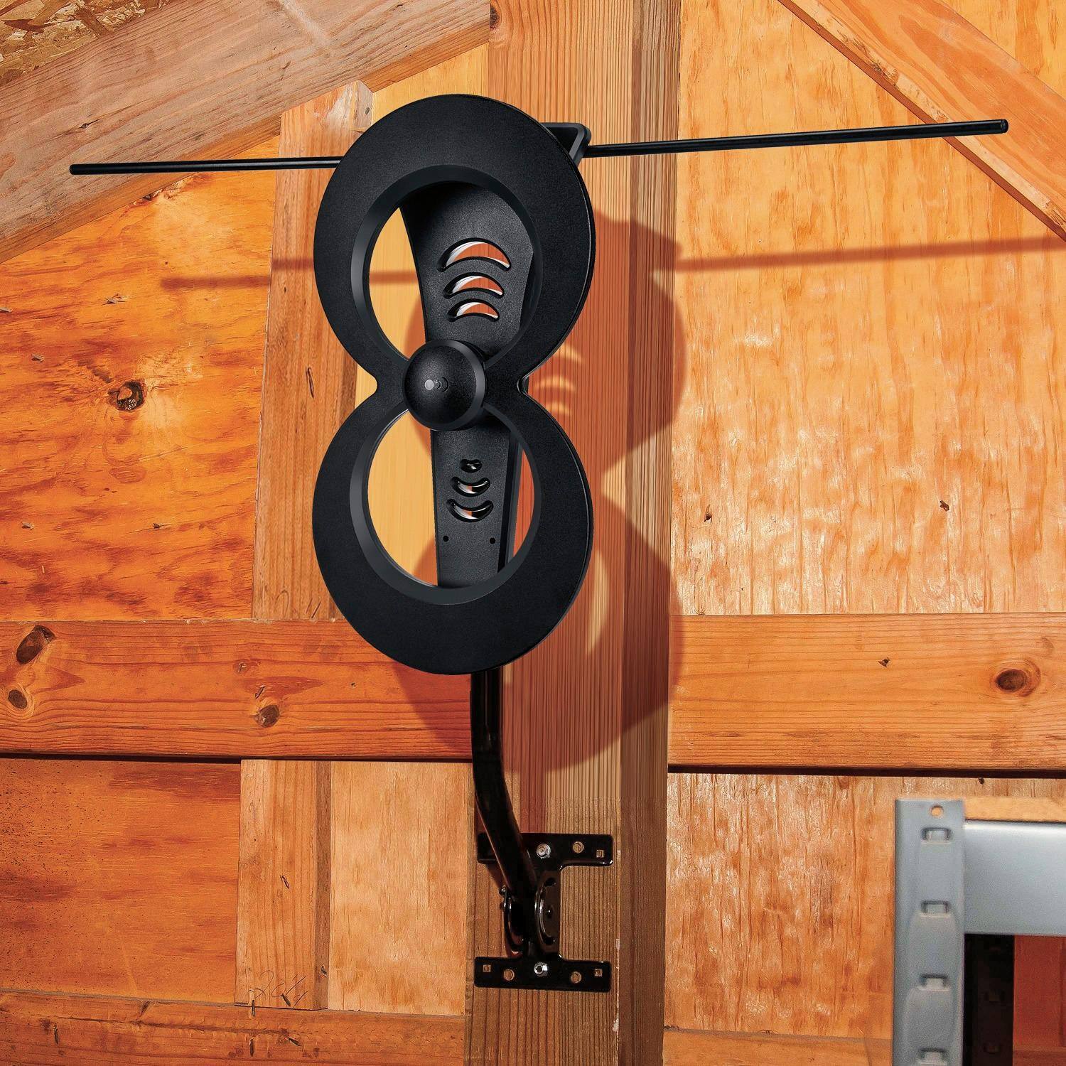 Alt View 11. Antennas Direct - ClearStream 2MAX Indoor/Outdoor HDTV Antenna - Black.