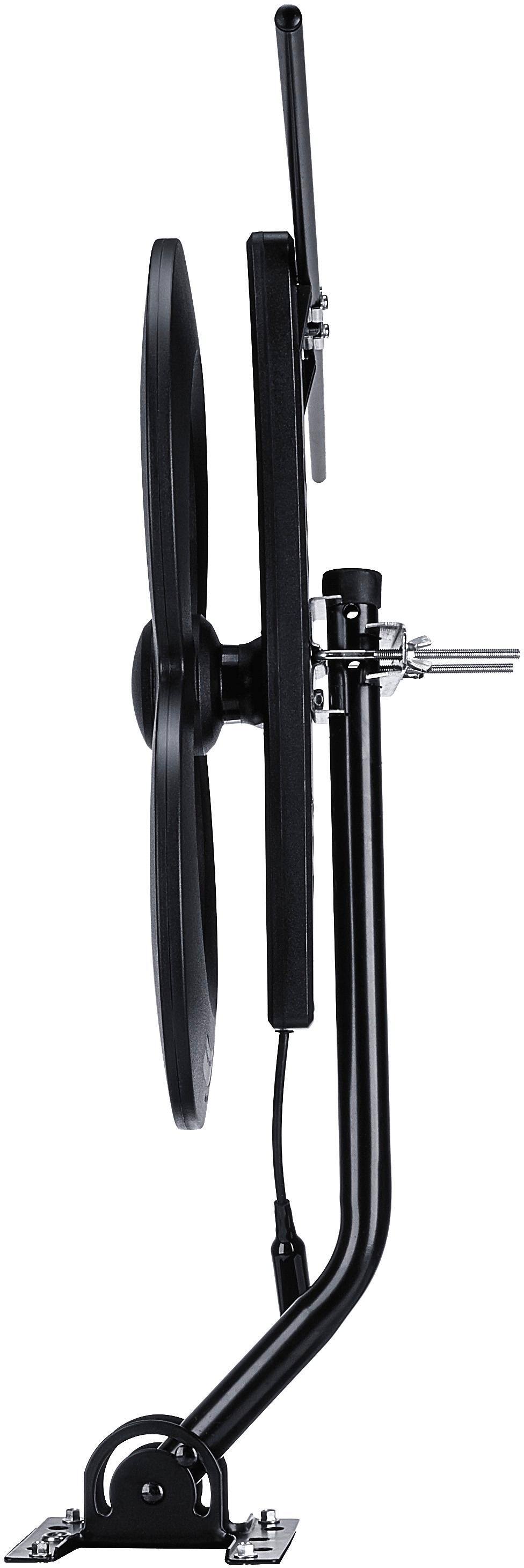 Alt View 18. Antennas Direct - ClearStream 2MAX Indoor/Outdoor HDTV Antenna - Black.