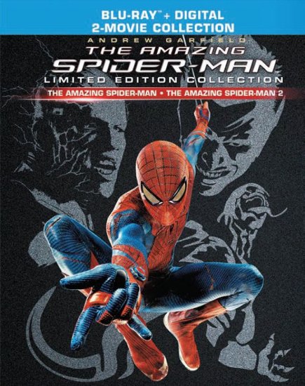 The Amazing Spider-Man 1 & 2 Limited Edition Collection  [Blu-ray] - Front_Standard