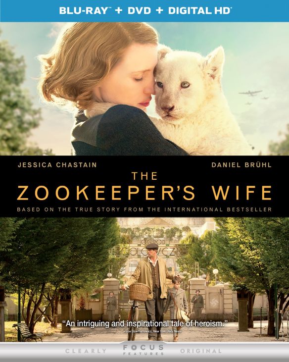  The Zookeeper's Wife [Blu-ray/DVD] [2017]