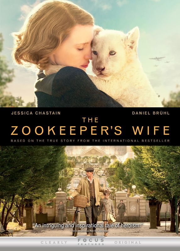  The Zookeeper's Wife [DVD] [2017]