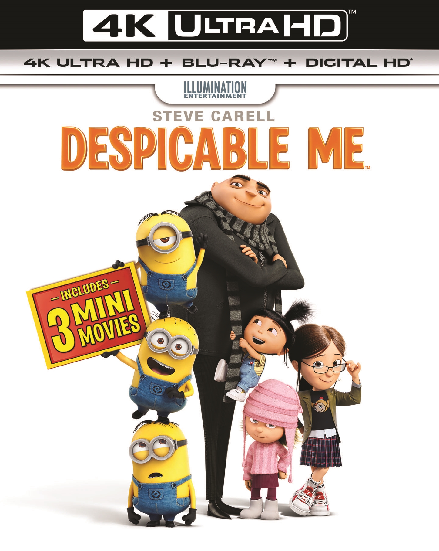 Despicable Me Includes Digital Copy 4k Ultra Hd Blu Ray 2 Discs 10 Best Buy