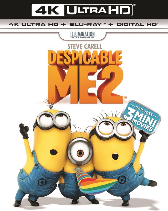  Despicable Me 2 [Includes Digital Copy] [4K Ultra HD Blu-ray] [2 Discs] [2013]