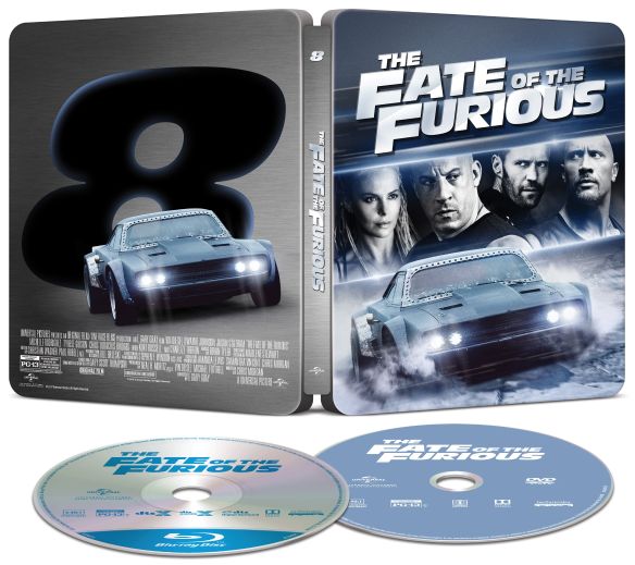  The Fate of the Furious [SteelBook] [Includes Digital Copy] [Blu-ray/DVD] [Only @ Best Buy] [2017]