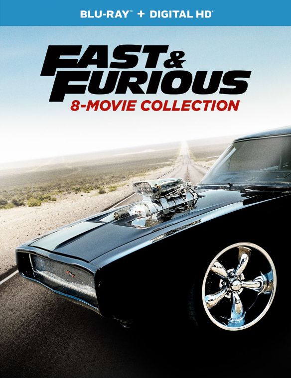 Fast and Furious: 8-Movie Collection [Blu-ray] [9 Discs]