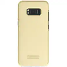 Front. kate spade new york - Wrap Case for Samsung Galaxy S8+ - Safiano gold.