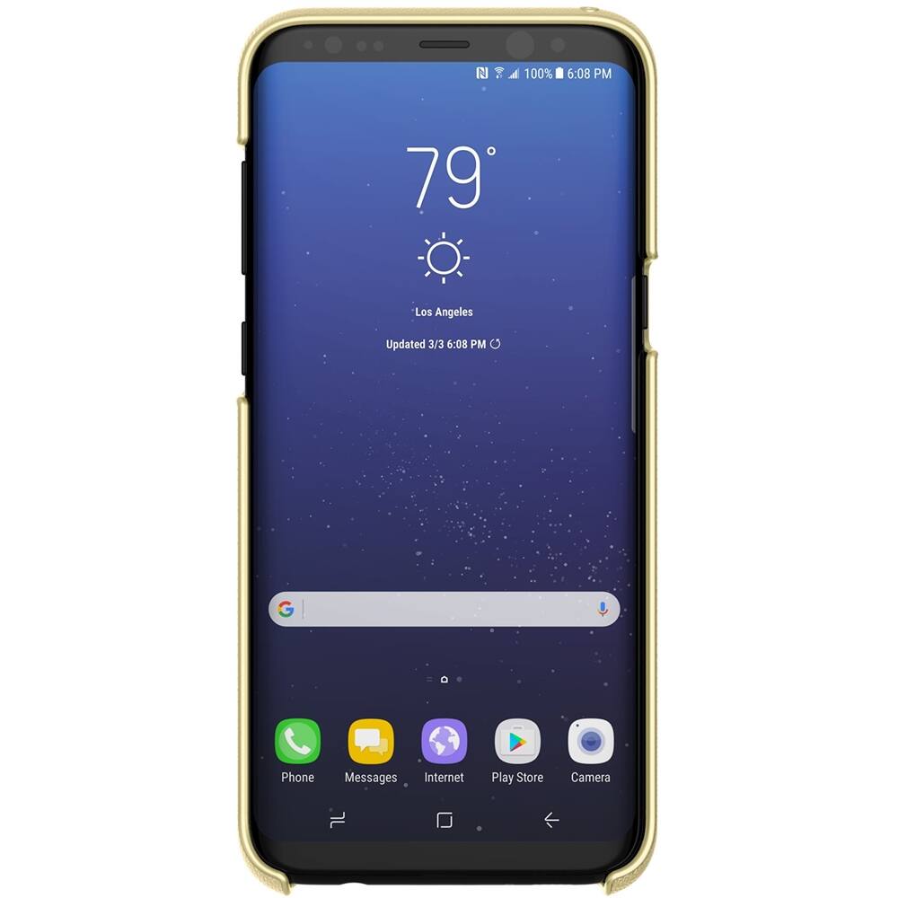 Alt View 11. kate spade new york - Wrap Case for Samsung Galaxy S8+ - Safiano gold.