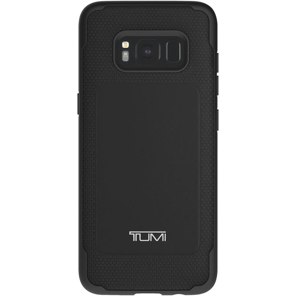 Front. Tumi - Case for Samsung Galaxy S8 - Black.