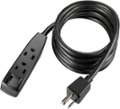 Front Zoom. Insignia™ - 10' 3-Outlet Extension Power Cord - Black.