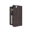Twelve South - BookBook Case for Apple® iPhone® 7 Plus - Brown - Larger Front