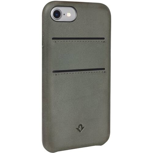 Twelve South - Relaxed Case for Apple® iPhone® 7 - Dried herb - Larger Front